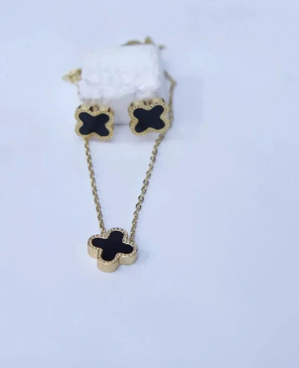 Floral Gold-Plated Pendant